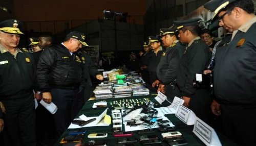 Ministro del Interior anunció creación de Dirección Nacional de Lavado de Activos de la Policía
