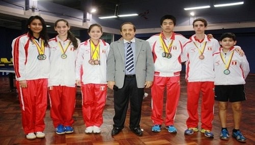 Perú se trajo medallas del Torneo Latinoamericano Sub 15 y Sub 18 de Tenis de Mesa