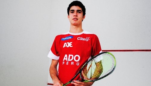 Squashista ADO PERÚ Diego Elías competirá en el Rancho Squash Open 2014