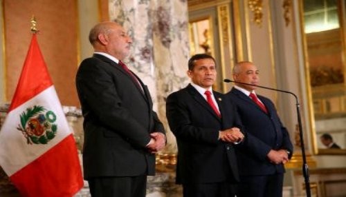 Presidente Humala encabezó suscripción de concesión del Gasoducto Sur Peruano