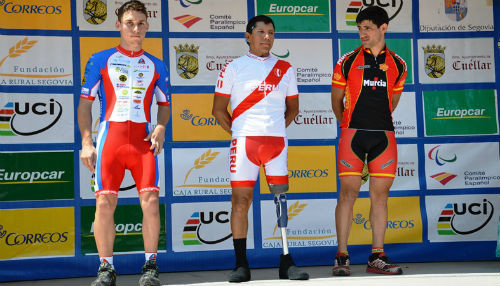 Ciclista Israel Hilario se corona campeón del mundo en España