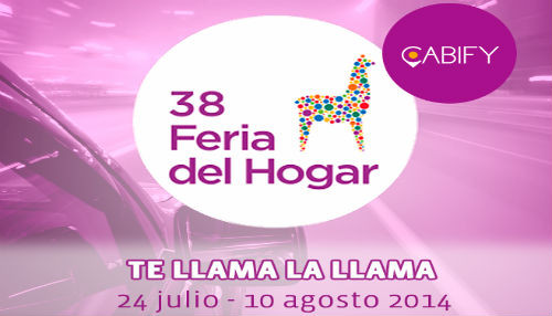 Disfruta de la Feria del Hogar con Cabify