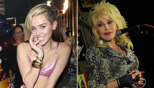 Miley Cyrus desesperada por interpretar a Dolly Parton en el cine