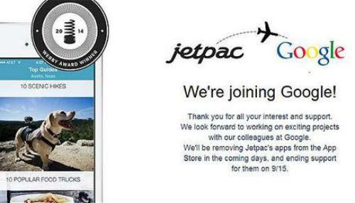 Google compra Jetpac, una startup de viaje social