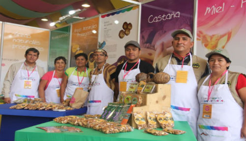 Productores de las áreas naturales protegidas presentes en el Gran Mercado de Mistura 2014