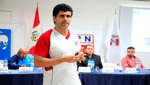 Emerson Ramírez  fue presentado como nuevo director de las Selecciones Nacionales de Natación