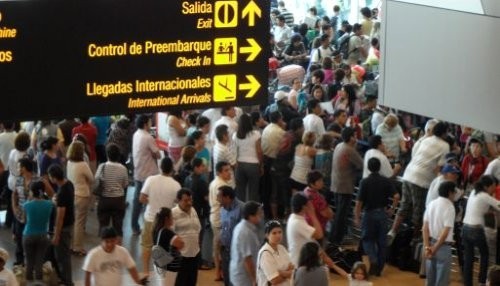 Entradas de extranjeros se incrementan en 2,2%