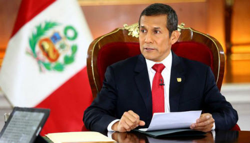 Comisión Permanente autoriza viaje de Ollanta Humala para asistir a Asamblea de la ONU