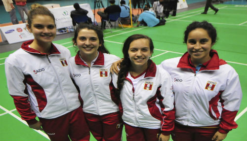 Badmintonistas ADO PERÚ van por la hazaña al V Colombia Internacional 2014