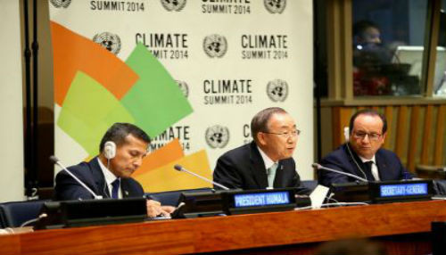 Jefe de Estado formula llamado para que naciones tenga actitud proactiva y constructiva frente al cambio climático