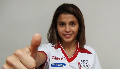 Julissa Diez Canseco lista para ganar una nueva medalla