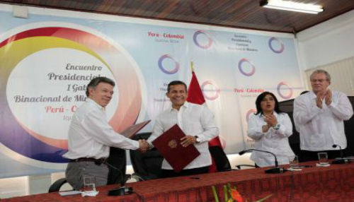 Perú y Colombia suscriben importantes acuerdos de cooperación