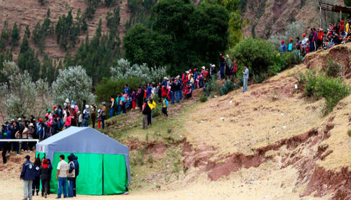 A 24.53 toneladas aumenta ayuda humanitaria para damnificados por sismo en Cusco