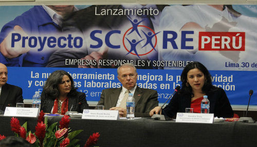 Se lanzó proyecto Score Perú que impulsara a las pequeñas y medianas empresas