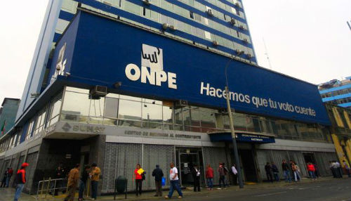 ONPE deplora atentado e insta a ciudadanos a concurrir masivamente a las urnas el domingo