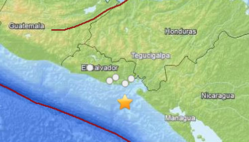 El Salvador: Terremoto de 7.4 que sacudió la costa dejó un muerto