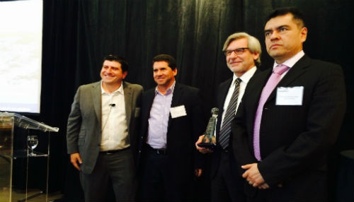Newmont premia a EXSA como Proveedor del año 2014