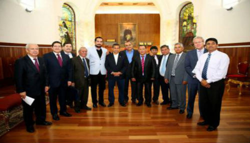 Presidente Humala se reunió con alcaldes de frontera del Perú y del Ecuador