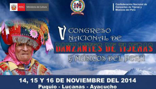 V Congreso Nacional de Danzantes de Tijeras y Músicos del Perú se realizará en Ayacucho