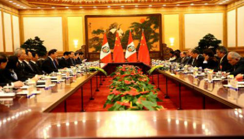 Presidentes Humala y Xi Jinping celebran fortalecimiento de la Asociación Estratégica Integral entre Perú y China