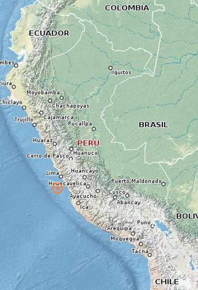 Fuerte sismo sacudió Lima: 5.8 grados en la escala de Richter