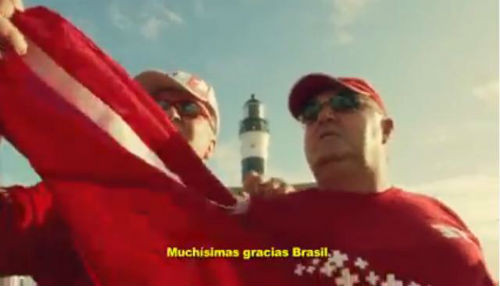 Turistas que asistieron al Mundial de Brasil 2014 son las estrellas de la campaña publicitaria de Embratur