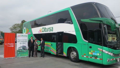 La Positiva y Oltursa lanzan seguro con asistencia  para pasajeros de buses interprovinciales