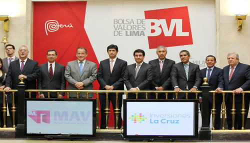 Inversiones La Cruz, primera empresa del sector financiero que ingresa al MAV