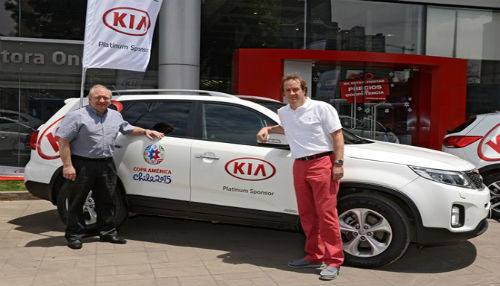 KIA Motors presente en la Copa América 2015