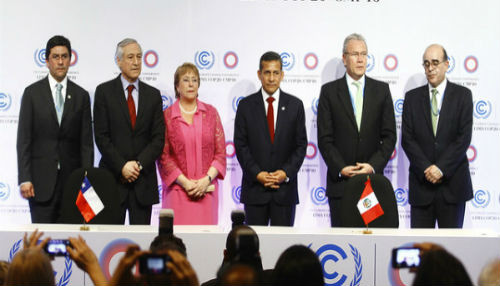 Perú firma convenio de Cooperación Ambiental con Chile durante la COP20 de Lima