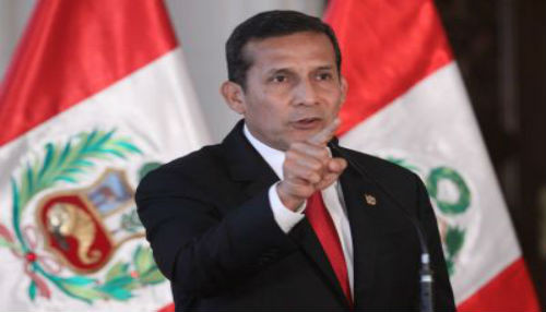 Presidente Humala reiteró su respaldo al ministro de Justicia, Daniel Figallo