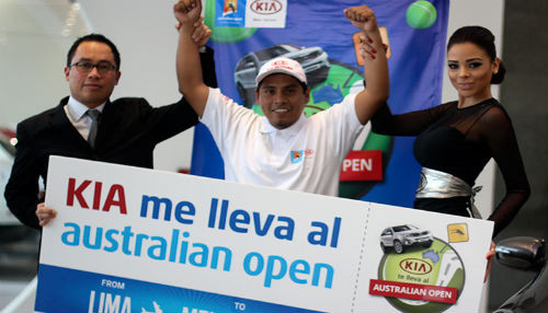 KIA llevará a dos personas al Australian Open