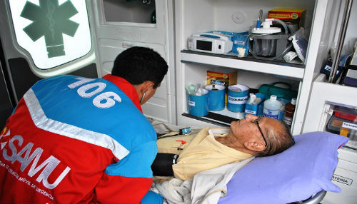 Dieciocho ambulancias y noventa y seis profesionales de SAMU prestos a atender emergencias en Año Nuevo