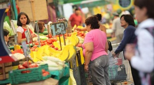 Precios al Consumidor de Lima subieron 3,22% en el año 2014