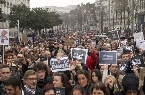 [Francia] Manifestación contra el terrorismo, sin precedentes, en París