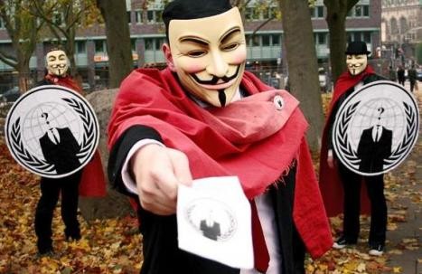 Anonymous ataca varias web de Estados Unidos tras cierre de Megaupload