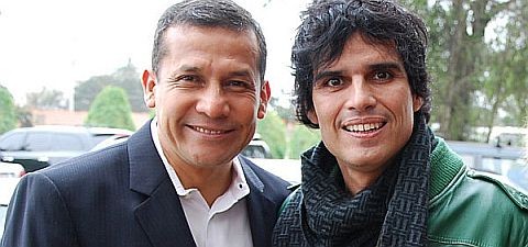 Pedro Suárez Vertiz sorprendido con Ollanta Humala