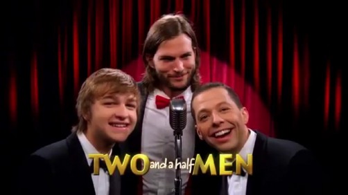 'Two and a Half Men' estrena presentación con Ashton Kutcher