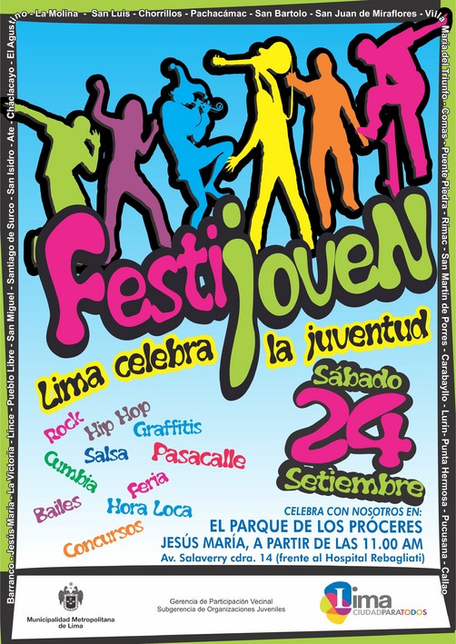 25 Municipalidades de Lima Metropolitana se unen en festival por la juventud