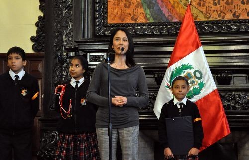 Primera Dama preside actos simbólicos por el Día Mundial de lucha contra el Cáncer de Mama