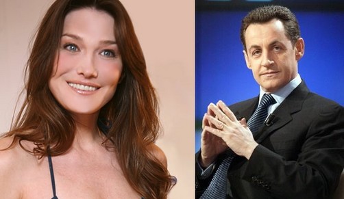 Carla Bruni le dio una niña al presidente de Francia Nicolas Sarkozy