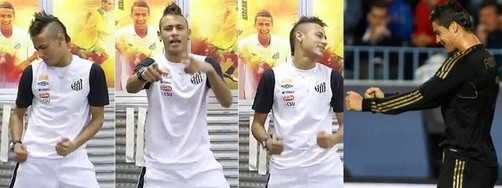 Neymar y Cristiano Ronaldo también bailan el tema del verano 'Ai Se Eu Te Pego'