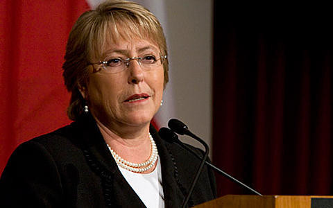 Michelle Bachelet: 'No ando con traje de candidata presidencial'