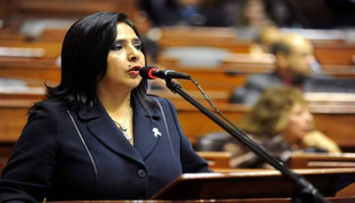 Premier Ana Jara se presentará ante Comisión Permanente