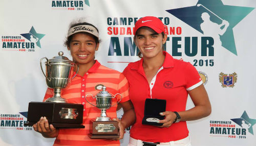Scott Harvey y Sofía García, Campeones del Sudamericano Amateur de Golf