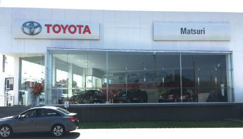 Se inauguró Matsuri nuevo concesionario Toyota en Tacna