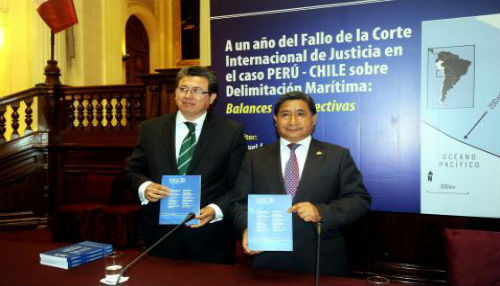Pedirán informe de registro de coordenadas de frontera marítima Perú  Chile