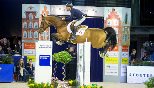 Alonso Valdez Prado entre los primeros lugares en el Gran Premio Ecuestre de Amsterdam, Holanda