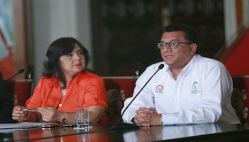 Ministro Juan Manuel Benites : Agrobanco evaluará situación de agricultores afectados en San Martín