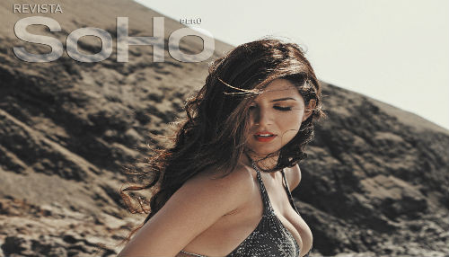 Nicole Faverón muestra su lado más sensual para la revista SoHo Perú [FOTOS]